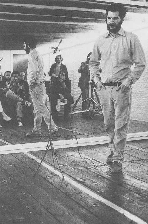 DAN GRAHAM PERFORMANCE/AUDIENCE/MIRROR (1977)