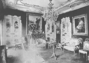 THE GRAND SALON OF PAUL DURAND-RUEL’S FLAT AT 35, RUE DE ROME, PARIS.(COURTESY OF DOCUMENT ARCHIVES DURAND-RUEL)