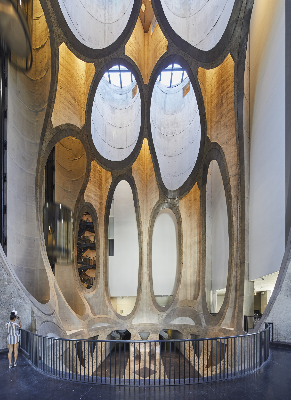 Detail of the Zeitz MOCAA architecture, photo Hufton + Crow, Courtesy of Zeitz MOCAA