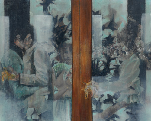 PAOLOS THEORIE 3, 2010, OIL ON CANVAS, 100 × 120 × 4 CM, PHOTO: JOCHEN LITTKEMANN, BERLIN