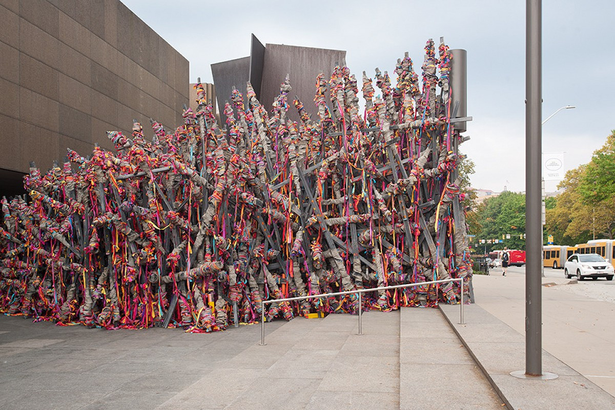 PHYLLIDA BARLOW, INSTALLATION FOR CARNEGIE INTERNATIONAL, 2013