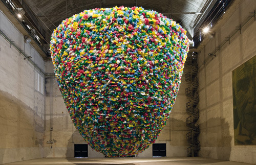 PLASTIC BAGS, 2001-2011, PLASTIC BAGS, 13 × 10 CM, COURTESY: GALLERIA CONTINUA, SAN GIMIGNANO / BEIJING / LE MOULIN. PHOTO BY: AGOSTINO OSIO, VIEW: TERRE VULNERABILI, HANGAR BICOCCA, 2011