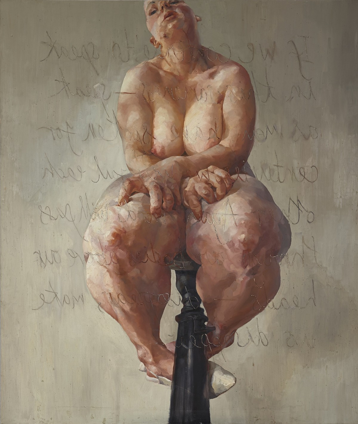 JENNY SAVILLE, PROPPED (1992)