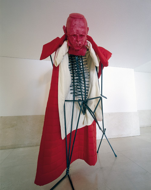 KARDINAL, 2005, SILICONE, STEEL, BLANKETS, HEIGHT: 250 CM, PHOTO: NIC TENWIGGENHORN